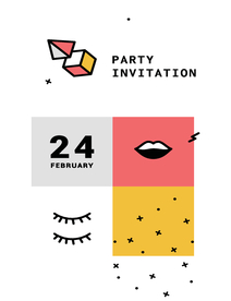 彩色拼接设计图案