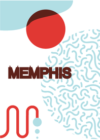 彩色拼接设计图案