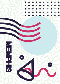 彩色拼接设计图案