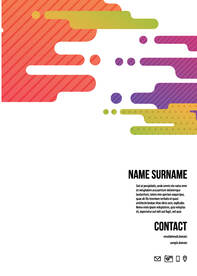 彩色拼接设计图案