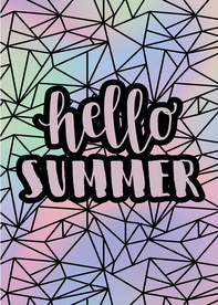 彩色拼接设计图案