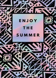 彩色拼接设计图案