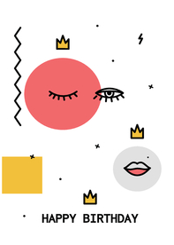 彩色拼接设计图案