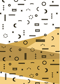 彩色拼接设计图案