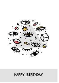 彩色拼接设计图案