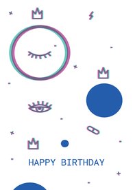 彩色拼接设计图案