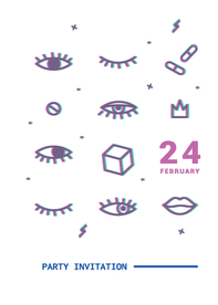 彩色拼接设计图案