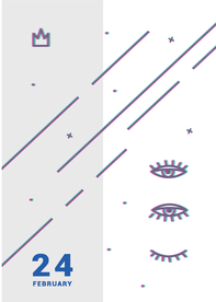 彩色拼接设计图案