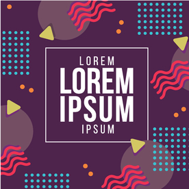 彩色拼接设计图案