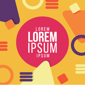 彩色拼接设计图案