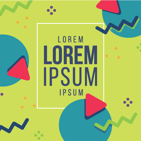 彩色拼接设计图案