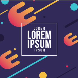 彩色拼接设计图案