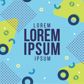 彩色拼接设计图案