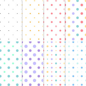 圆点多彩纹理背景
