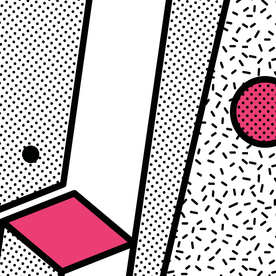 彩色拼接设计图案