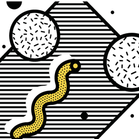 彩色拼接设计图案