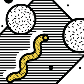 彩色拼接设计图案