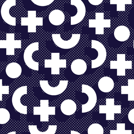 彩色拼接设计图案