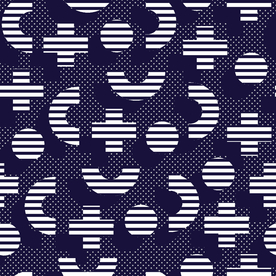 彩色拼接设计图案