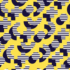 彩色拼接设计图案