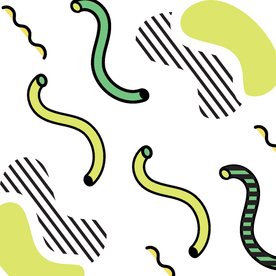 复古创意拼接图案