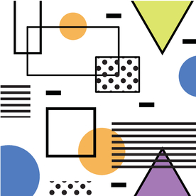 复古创意拼接图案