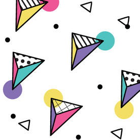 复古创意拼接图案