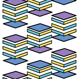 复古创意拼接图案