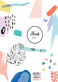 创意水彩涂鸦拼接