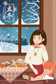 立冬海报
