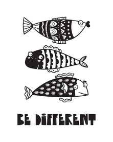 小清新创意卡通图案