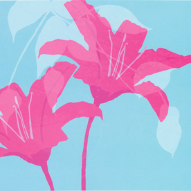 底纹 花卉 装饰画