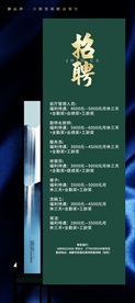 招聘海报
