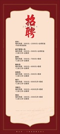 招聘海报