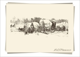 吉普赛风格手绘稿