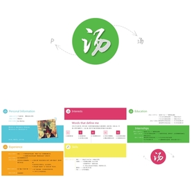 个人简历岗位竞聘求职晋升PPT