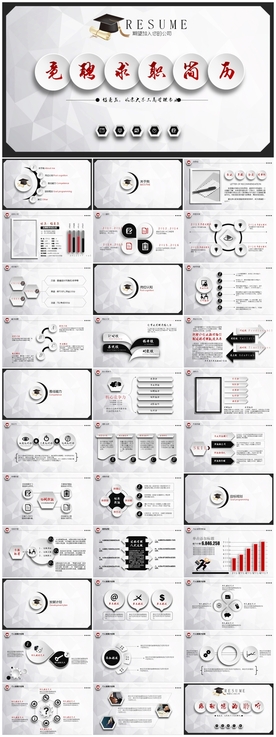 个人简历岗位求职竞聘晋升PPT