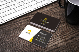 高端通用商务风格名片设计模板