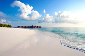 马尔代夫沙滩海岸小岛