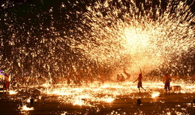 火树银花不夜天