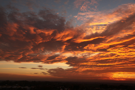 日出日落天空云彩