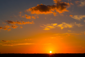 日出日落天空云彩