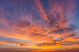 日出日落天空云彩