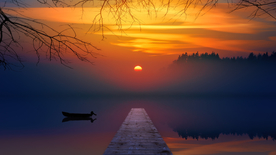 火烧云旭辉云霞图片