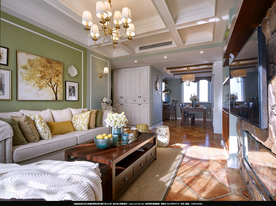 美式客厅