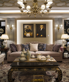 美式客厅