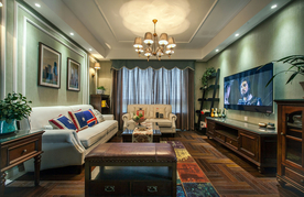 美式客厅