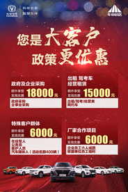 大客户政策优惠