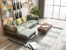 高清北欧轻奢家具场景图