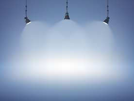 舞台、灯光和展台